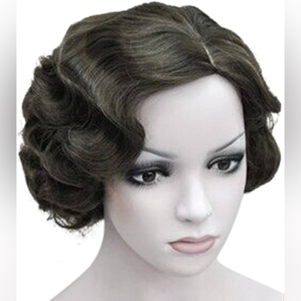 BRAND NEW FLAPPER FINGER-WAVE WIG